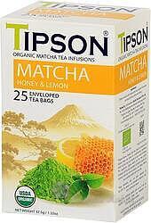 TIPSON BIO Matcha Honey & Lemon přebal 25x1,5g 5073