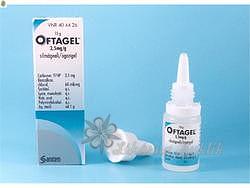 Oftagel gel opht.1x10g/25mg