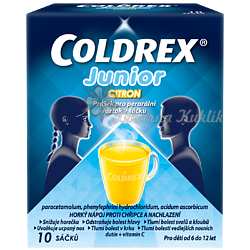 Coldrex Junior citron por.plv.sol.scc.10