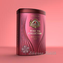 BASILUR Wine Tea Majestic Red plech 75g 4551