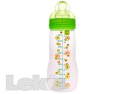 MAM Dětská Lahev 330ml Baby Bottle +dudlík V3 4+m.