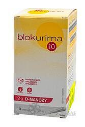 Blokurima 2g D-manózy sáčky 10x4g